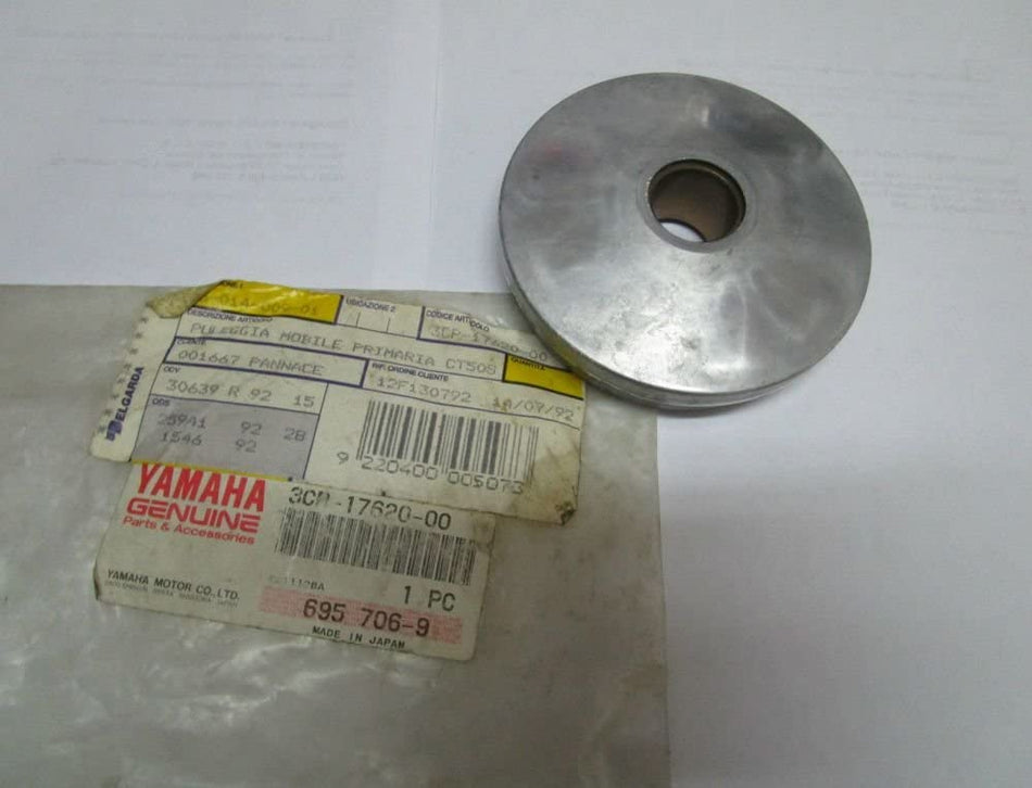 PULEGGIA PRIMARIA MOBILE PER CINGHIA TRAPEZOIDALE ORIGINALE YAMAHA PER CT SS 50
