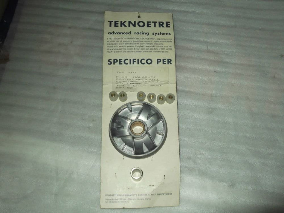 KIT MODIFICA VARIATORE MALAGUTI F10 MARCA TEKNOETRE