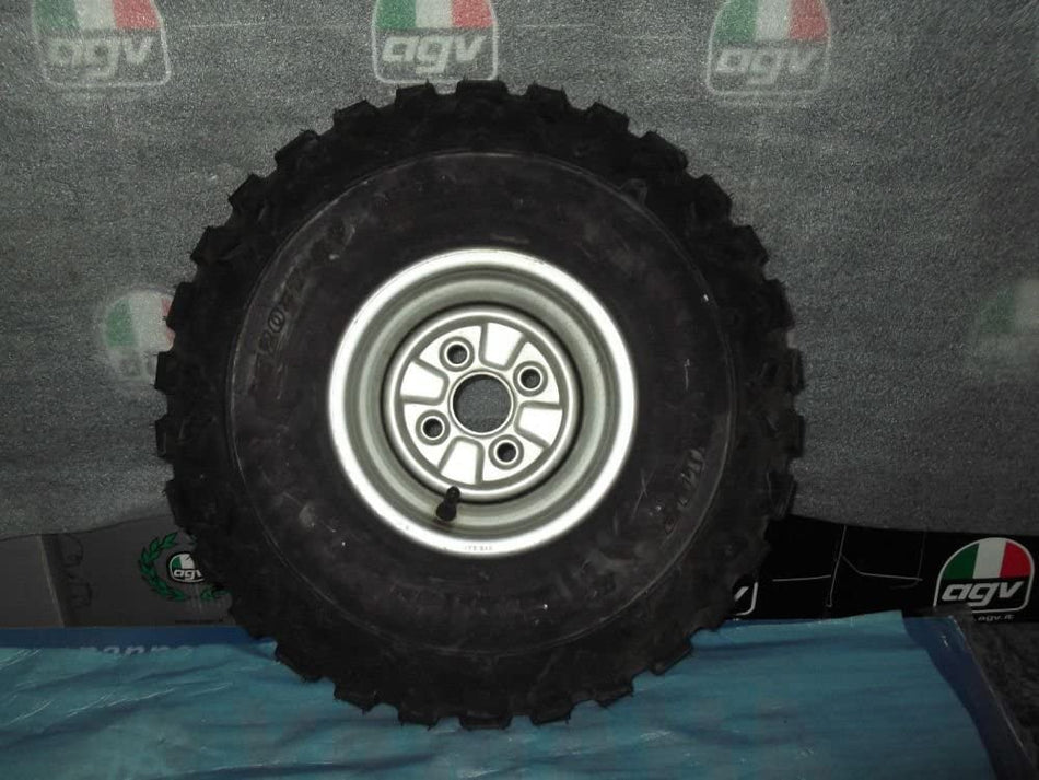 RUOTA ANTERIORE COMPLETA ORIGINALE YAMAHA PER QUAD 8X5.5AT 3.97