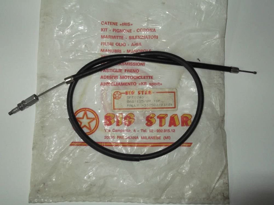 CAVO GAS PER APRILIA 125 1989 TOP RALLY 337582 1983/1984