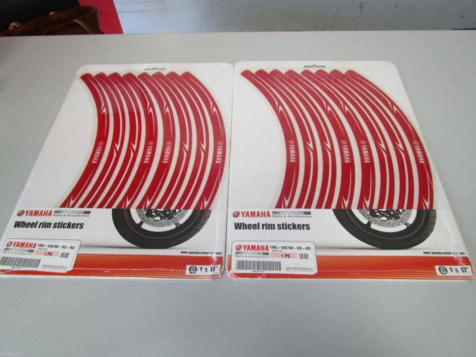 KIT ADESIVI PER CERCHI 17'' ORIGINALI YAMAHA PER TUTTI I MODELLI CON CERCHI 17''