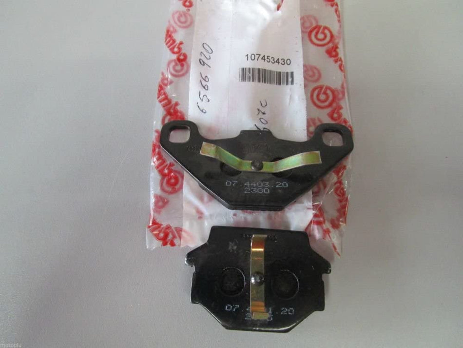 PASTIGLIE BREMBO FRENO POSTERIORE PER KTM MX 2T 125 DAL 1988 AL 1993