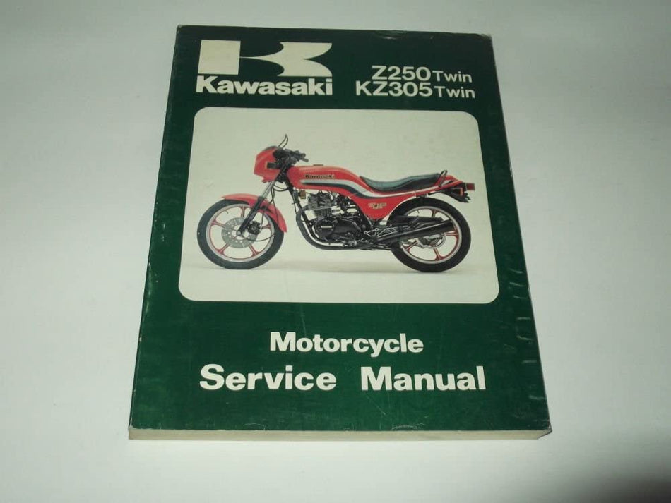 SERVICE MANUAL  KAWASAKI Z 250 TWIN - KZ 305 TWIN 1979-1983