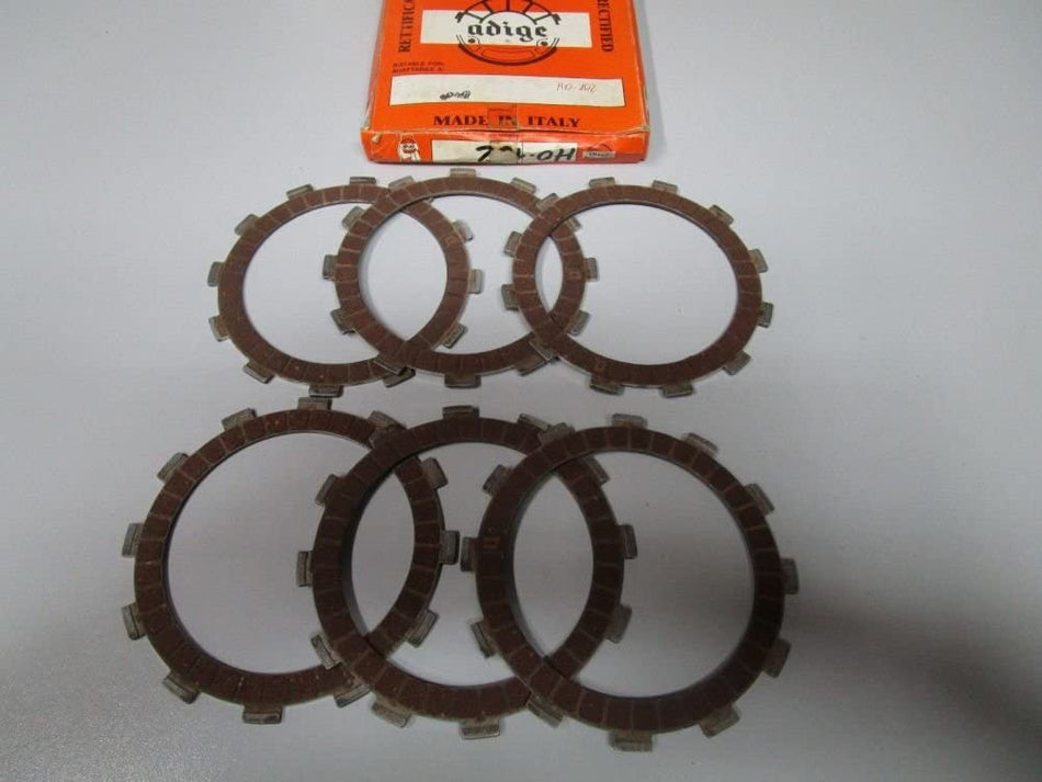 SERIE DISCHI FRIZIONE IN SUGHERO ADIGE HO-102 PER HONDA CR 125 1985