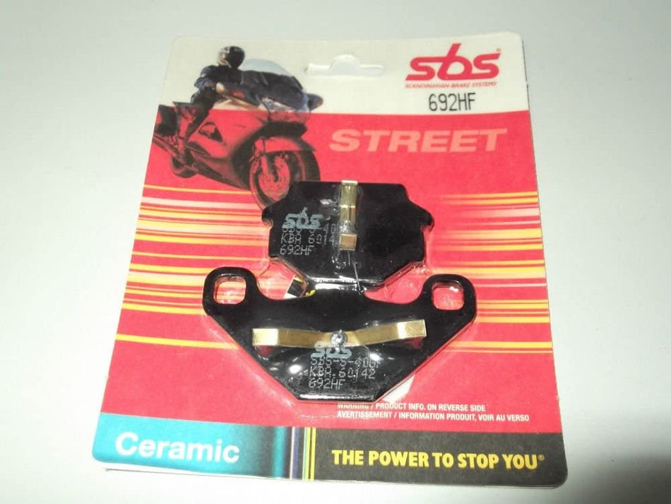 PASTICCHE FRENO POSTERIORE SBS PER APRILIA-YAMAHA-CAGIVA-HUSQVARNA COD.6566920