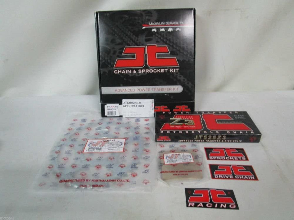 KIT TRASMISSIONE CATENA CORONA PIGNONE PER SUZUKI GSX650 F-FA GSF650 BANDIT - SA