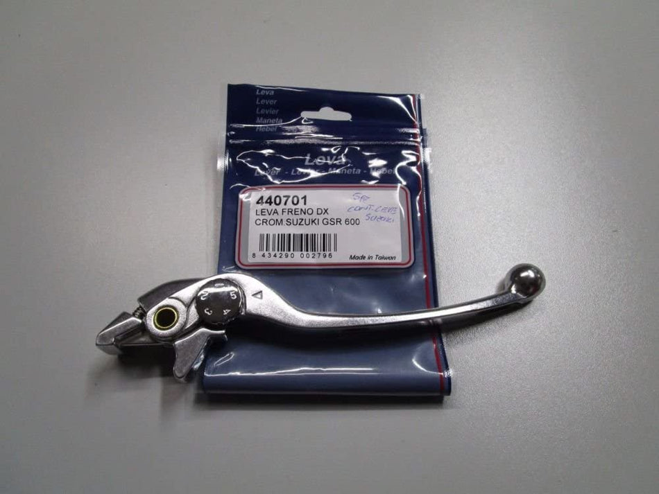 LEVA FRENO DESTRA CROMATA PER SUZUKI GSX - GSF BANDIT 650-1200 - SV - DL V STROM