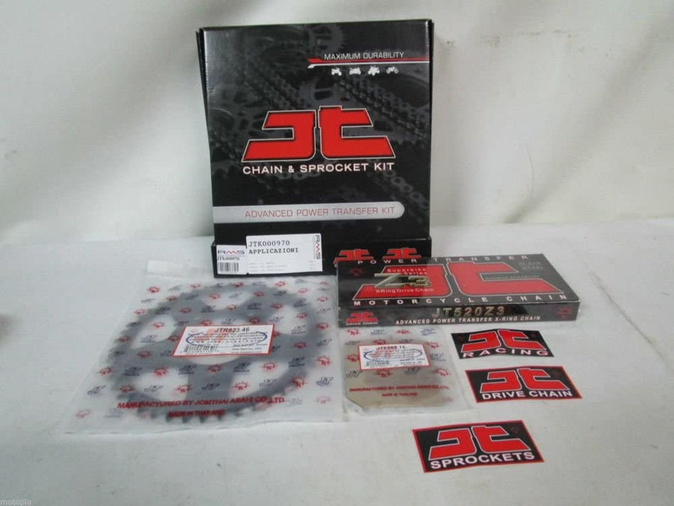 KIT TRASMISSIONE CATENA CORONA PIGNONE PER SUZUKI SFV 650 GLADIUS - SFV 650 AZ