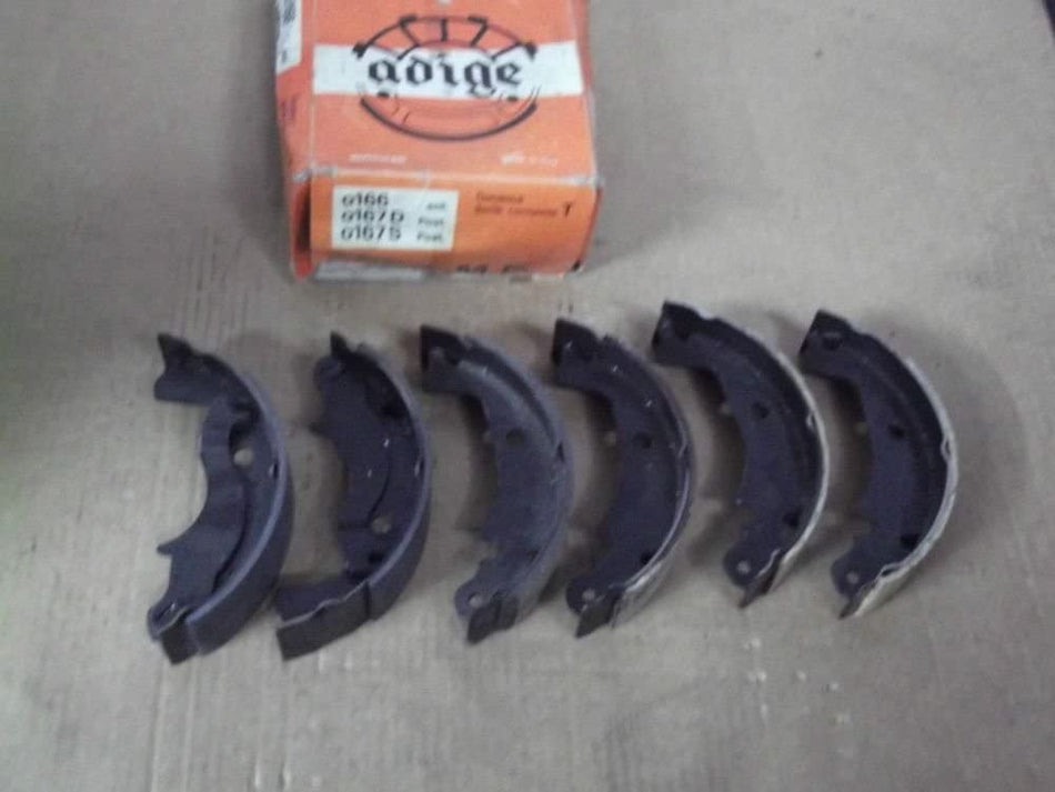SERIE GANASCE COMPLETE ADIGE ANTERIORI+POSTERIORI PER PIAGGIO APE MP