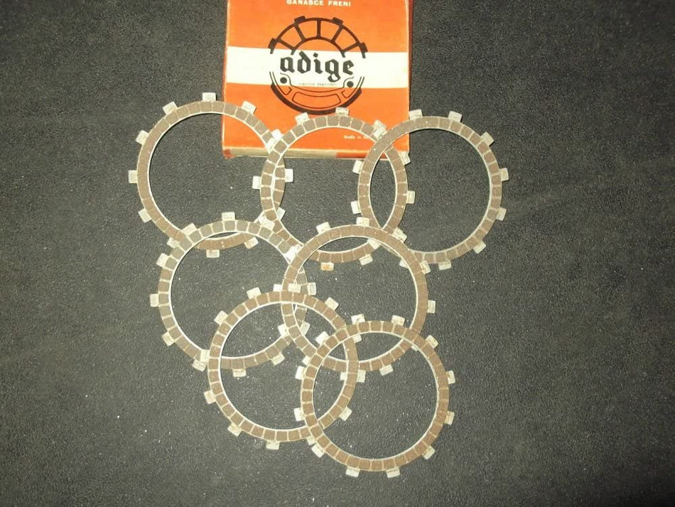 SERIE DISCHI FRIZIONE GUARNITI ADIGE SU-15 PER SUZUKI RM 125 79-87 GSXR 250 88