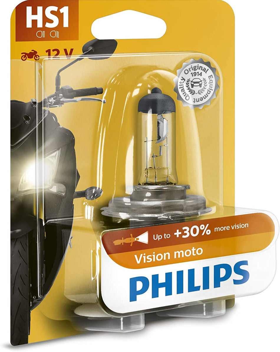Philips automotive lighting 12636BW Philips 12636BW-HS1 Vision Moto20126362