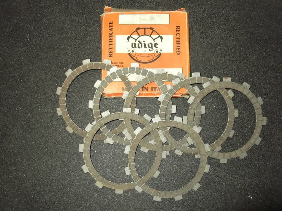SERIE DISCHI FRIZIONE GUARNITI ADIGE YA-47 PER YAMAHA XS 250 YZ 400 XS 750