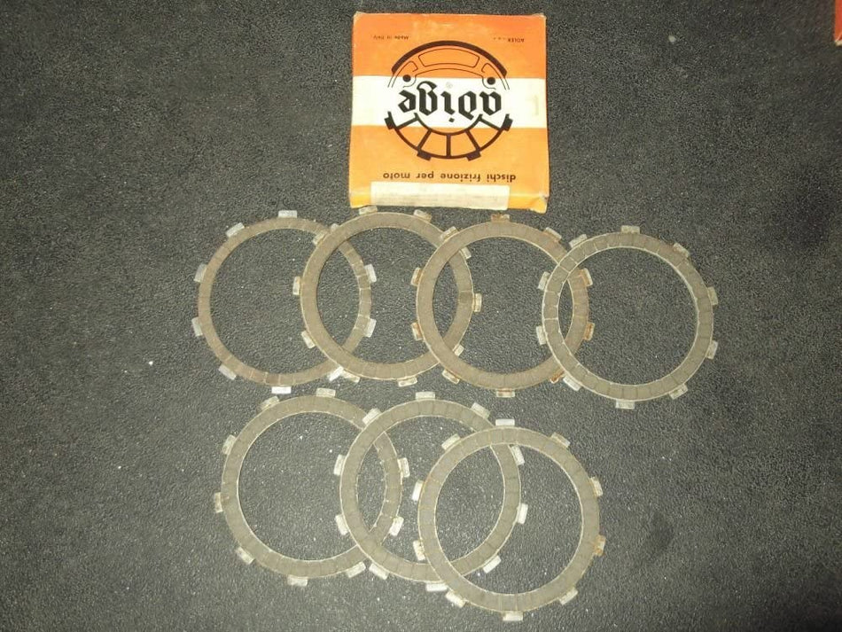SERIE DISCHI FRIZIONE GUARNITI ADIGE HO-63 PER HONDA CB-T-N-NA-NB 250 FT 500 82>