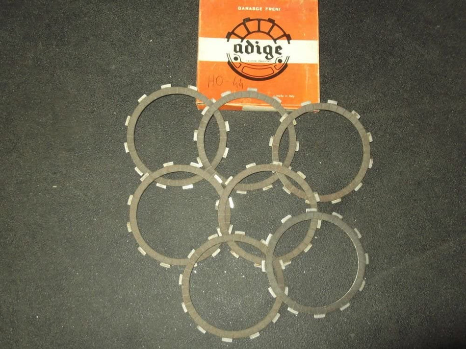 SERIE DISCHI FRIZIONE GUARNITI ADIGE HO-44 PER HONDA CB-F-F1 750 CB K6 750 CB K7