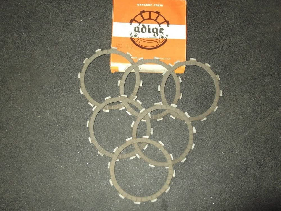 SERIE DISCHI FRIZIONE GUARNITI ADIGE HO-112 PER HONDA CBX-FE-FG 750 VF-SC 750