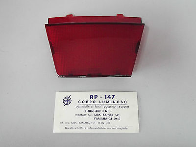 CORPO LUMINOSO POSTERIORE  BOSATTA PER MBK 50 SORRISO-YAMAHA CT 50S