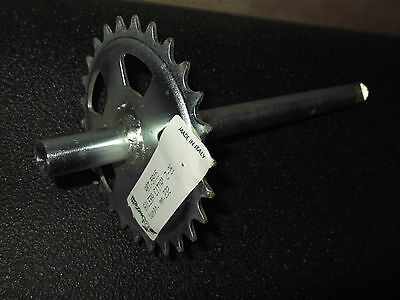PEDIVELLA ALBERO PER GILERA CITTA' DENTI 26 LUNGHEZZA 232MM
