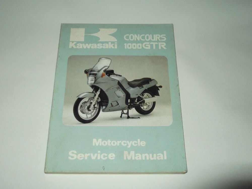 Manuale di Servizio per Kawasaki Concours 1000 GTR 1986