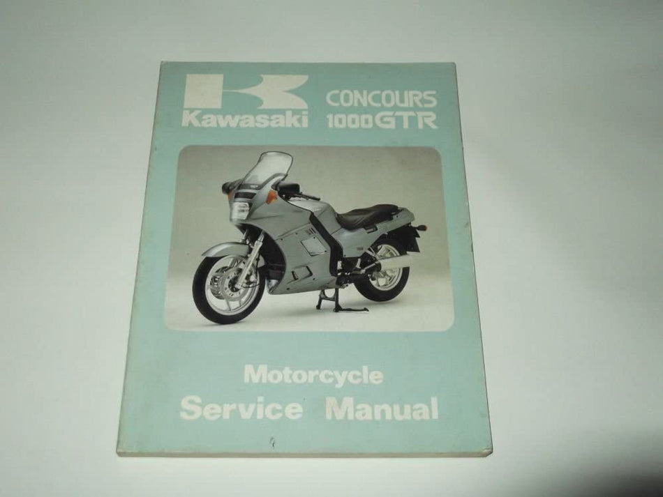 Manuale di Servizio per Kawasaki Concours 1000 GTR 1986
