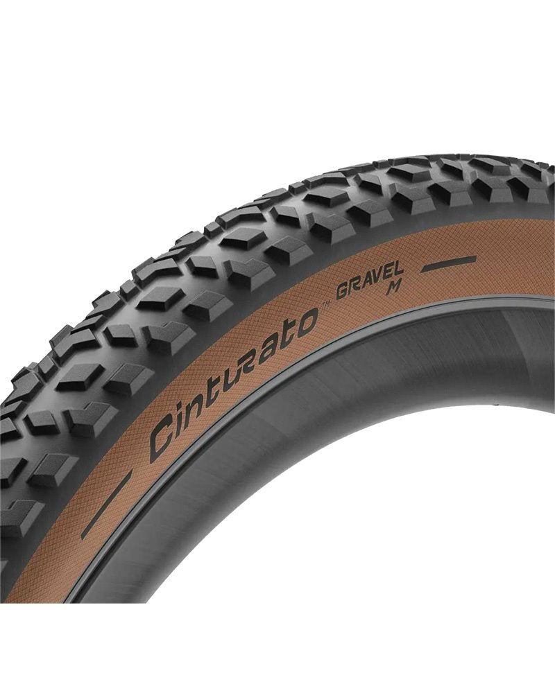 Copertone Bici Pirelli Cinturato Gravel M 40 -622  700x40c  Classic Tubeless Ready Nero/Para