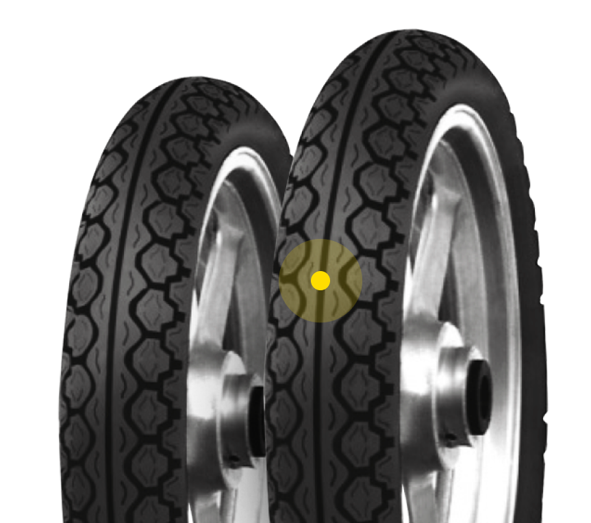 Pneumatico Pirelli 90/80 - 16 M/C 51J TL Reinf MANDRAKE MT 15